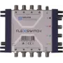 WISI FLEXSWITCH DXR0508 multiswitch 5 in 8 vastaanotin syötetty passiivisesti kaskadoitava