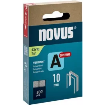 Novus Type 53 hienolankaniitit A 10 mm superkova sinkitty teräs 800 kpl 042-0778