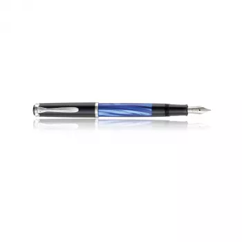 Pelikan Classic M205 täytekynä musta-sininen (keskikokoinen kärki) 801874