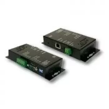 EXSYS EX-6051IS teollinen Ethernet-RS-422/485-sarjaporttipalvelin optisella eristyksellä, metallikotelo