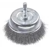 kwb teräsharja kuppi 75 mm, 0,2 mm aaltoiltu teräs, 6 mm varsi metallille ja kivelle 606310