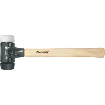 Wiha 26582 turvallinen pehmeäpäävasara, musta/valkoiset pinnat, 3000 g, hikkorivarsi