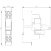 SIEMENS LZS:RT4A4L24 pistoke-rele 4PDT 24VDC 2W LED-valolla