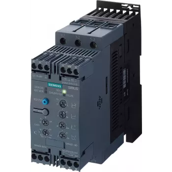 SIEMENS SIRIUS 3RW4038-1 pehmokäynnistin, 37 kW, 72 A, 200-460 V AC, 24 V AC/DC ohjaus, ruuviliittimet 3RW40381BB04