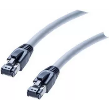 shiverpeaks BASIC-S patch-kaapeli, Cat.8, S/FTP, 15,0 m, harmaa, RJ45 - RJ45, TIA/EIA 568B BS08-400813