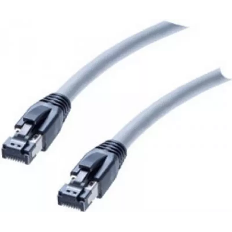 shiverpeaks BASIC-S patch-kaapeli, Cat.8, S/FTP, 15,0 m, harmaa, RJ45 - RJ45, TIA/EIA 568B BS08-400813