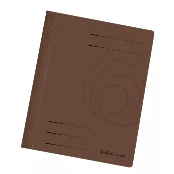 10 herlitz kansio pahvi ruskea DIN A4 10900223