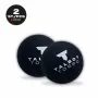 TALBOT torro squashpallo, musta/punainen, medium, 2 kpl:n pakkaus blisterissä punaisella pisteellä 251105