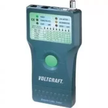 Voltcraft CT-5 monikaapelitesteri RJ-45, BNC, RJ-11, IEEE 1394, USB