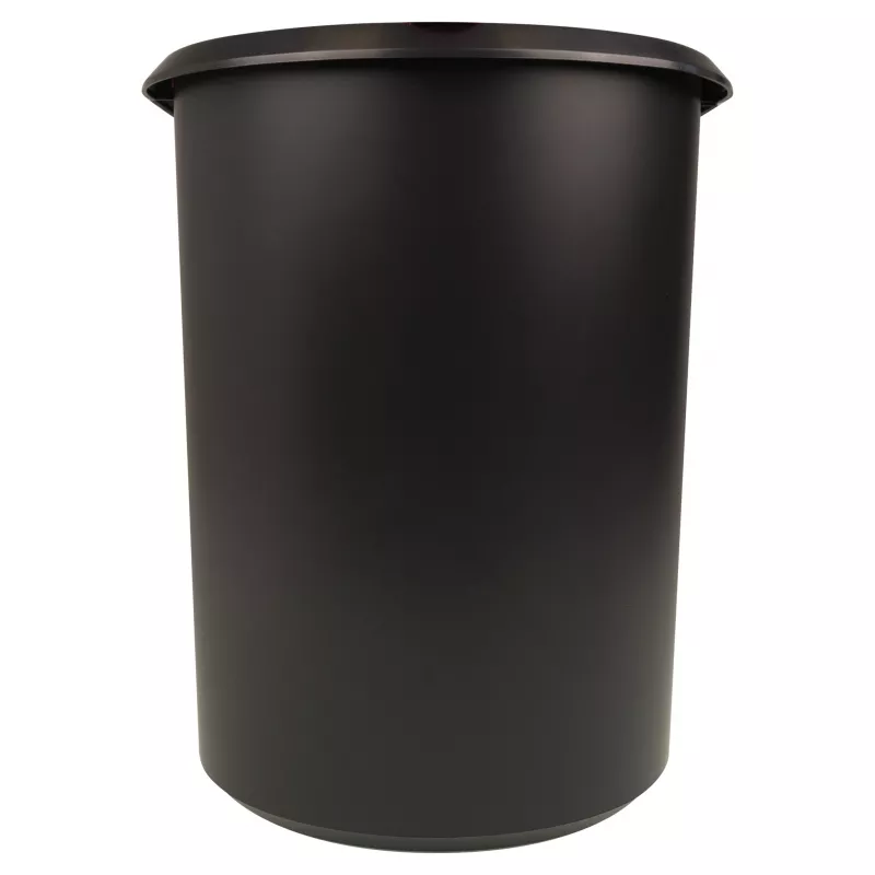 HELIT the double paperikori, soikea, 20 l, musta, PE, ilman kantta, osa 1 (H6103795)