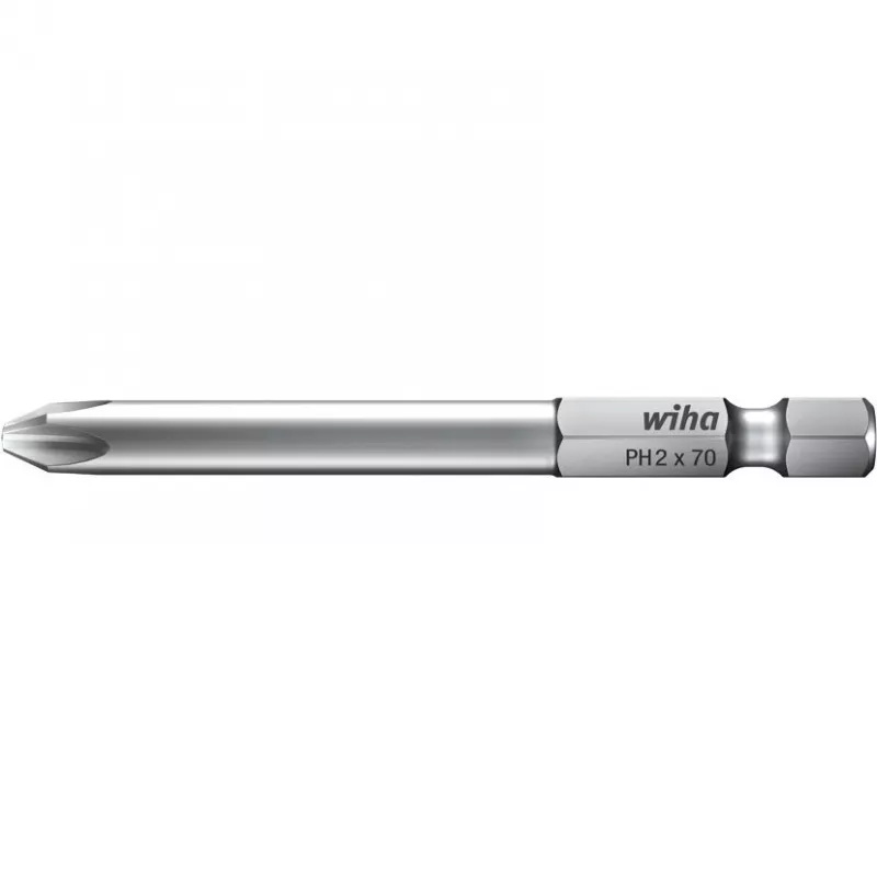Wiha Phillips PH1 25mm Hex E6.3 kromi-vanadiini bitti 22509