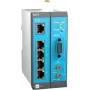 INSYS MoRoS icom MRO-L210 Industrial LTE -reititin, Ethernet WAN, 2x 10/100 Ethernet, sininen/harmaa/valkoinen 10019403