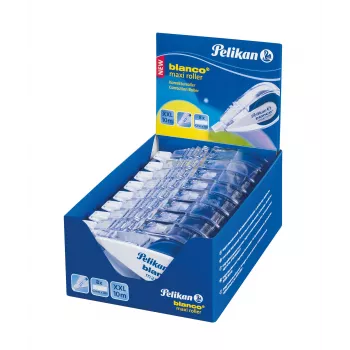 Pelikan blanco Maxi korjausrulla, 4,2 mm x 10 m, liuotteeton, valkoinen 340315