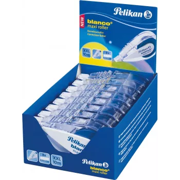 Pelikan blanco Maxi korjausrulla, 4,2 mm x 10 m, liuotteeton, valkoinen 340315