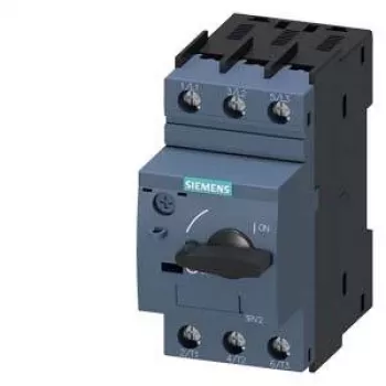 Siemens SIRIUS 3RV2 suojakytkin muuntajasuojaukseen 4,5-6,3A, 3-napainen, ruuviliittimet, 690V AC 3RV24111GA10