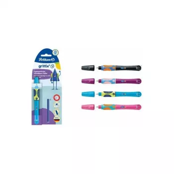 Pelikan griffix varaoterät täytekyniin, A + L sekaisin (8 aloittelijaa, 2 vasenkätistä), 10 kpl 964049