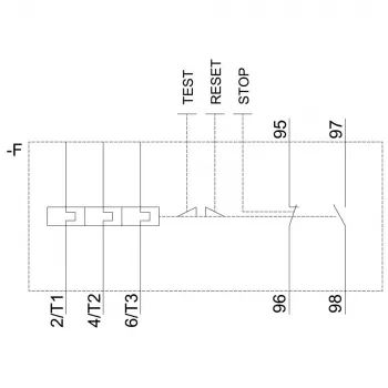 SIEMENS SIRIUS 3RU2126-1KB0 lämpöylikuormitussuoja 9,0-12,5A luokka 10, ruuviliittimet, 1NO+1NC