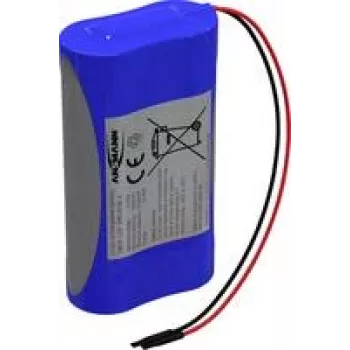ANSMANN 1S2P Li-Ion akku 2x 18650 kaapelilla 3,6 V 7000 mAh 2447-3033-20