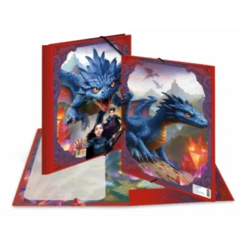 HERMA Dragon kulmakumikansio A3 kartonki 3 sisäläpällä 20143