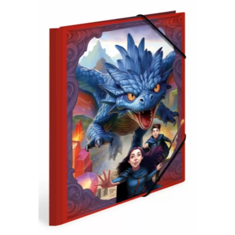 HERMA Dragon kulmakumikansio A3 kartonki 3 sisäläpällä 20143