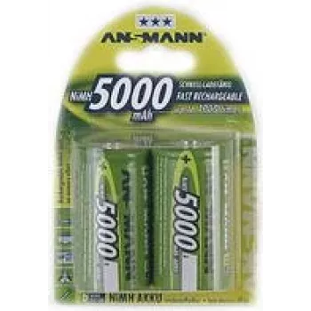 ANSMANN D-akku NiMH 5000 mAh 1,2 V 5030921