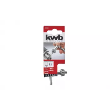 KWB istukka-avain hammasistukalle, S2, 10 mm hammaspyörä, karkaistu teräs, musta kahva 285820