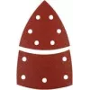 KWB 496104 delta-hiomapaperit karkeus 40, 93 mm, 5 kpl:n pakkaus