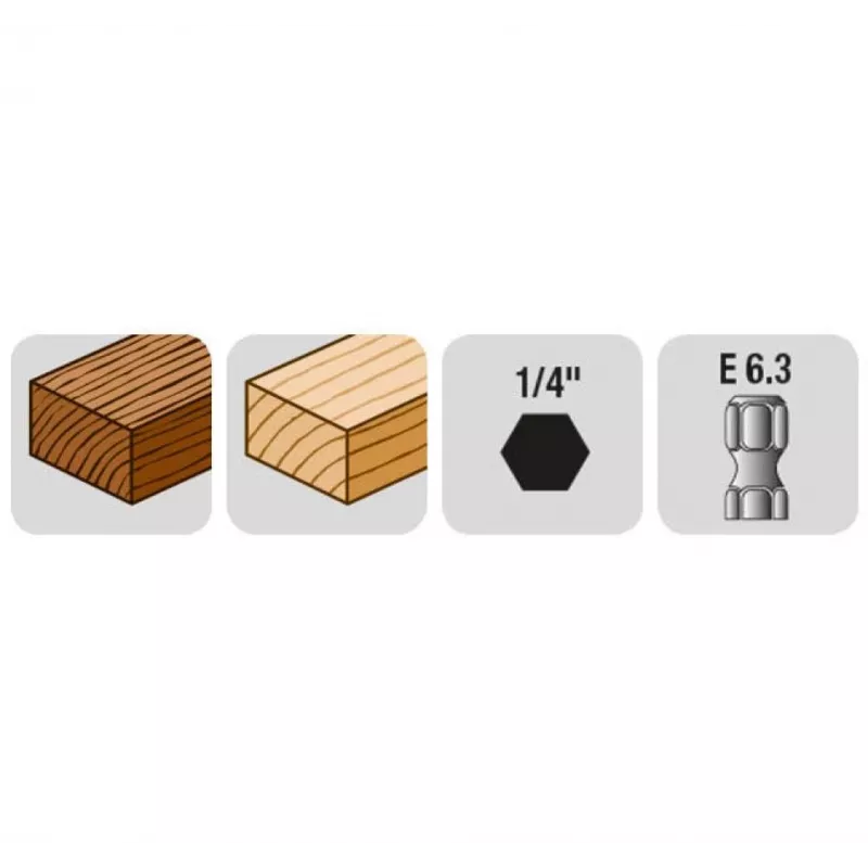 kwb 513904 puukierrep pora 4 mm x 50 mm