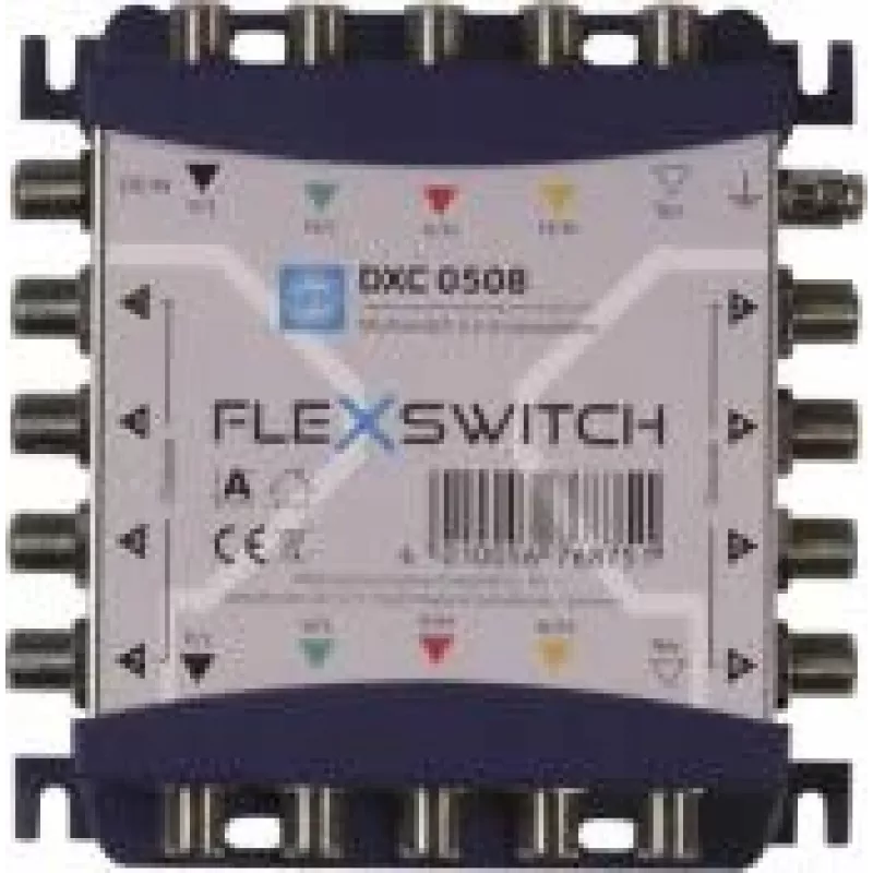 WISI DXC0508 FLEXSWITCH multiswitch 5-in-8 kaskadoitava SAT/TERR 76875