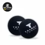 TALBOT torro squashpallo, musta/keltainen, erittäin hidas, kaksi keltaista pistettä - 1 kpl (251107)