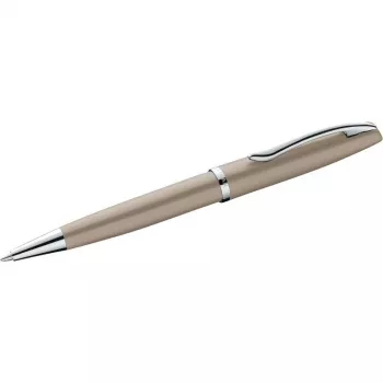 Pelikan Jazz Noble Elegance kuulakärkikynä, taupe metalli, kiertomekanismi, keskikokoinen sininen muste 300010130
