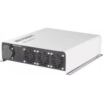 VOLTCRAFT SWD-2000/12 puhdas siniaalto invertteri 2000 W 12 V DC -> 230 V AC kaukosäätimellä
