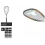 TALBOT TORRO Power 4000 squashmaila, musta/oranssi, tasapainoinen offensiivinen, Y-rakenne 251004