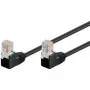 Wentronic 96086 Cat5e U/UTP RJ45 verkkokaapeli, musta