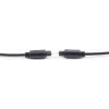 SHIVERPEAKS 3,0 m Toslink–Toslink optinen audiokaapeli, kullatut liittimet, musta BS69004-3.0
