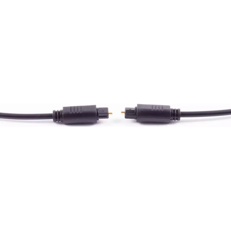 SHIVERPEAKS 3,0 m Toslink–Toslink optinen audiokaapeli, kullatut liittimet, musta BS69004-3.0