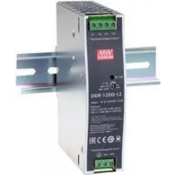 MEAN WELL DDR-120B-24 DIN-kiskovirtalähde 120W 24V 5A
