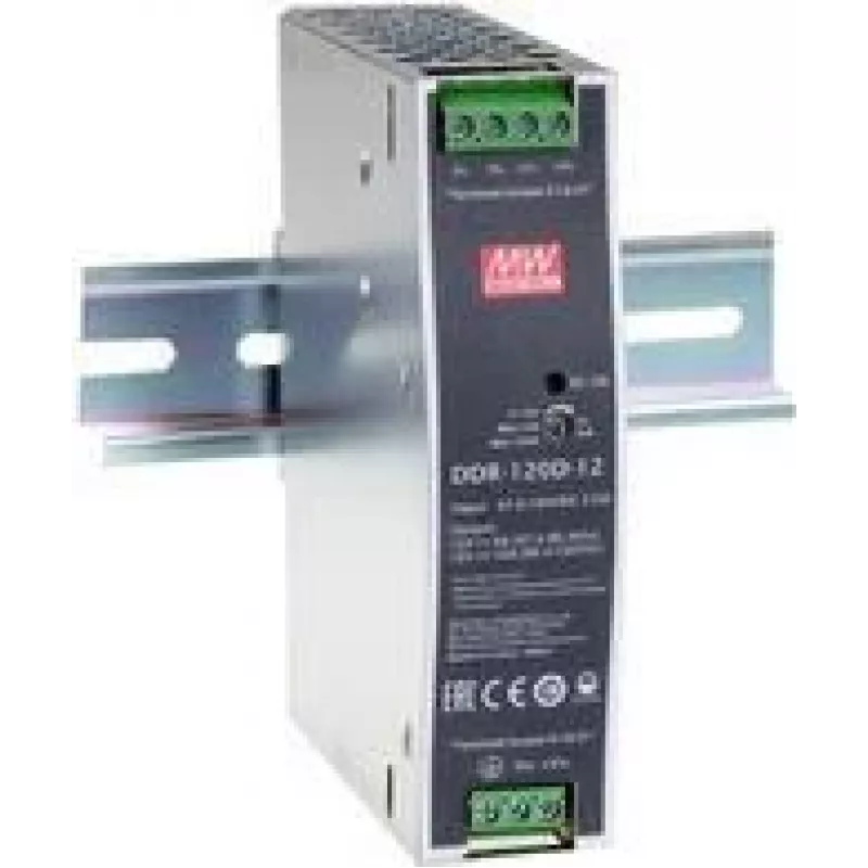 MEAN WELL DDR-120B-24 DIN-kiskovirtalähde 120W 24V 5A