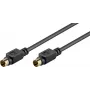 Wentronic AVK 157-500 S-Video-kaapeli 5,0 m musta pistoke–pistoke 50059