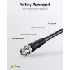 Wentronic Goobay BNC-liitäntäkaapeli, musta, 3 m - BNC-pistoke–BNC-pistoke, 75 ohm koaksiaali 50089