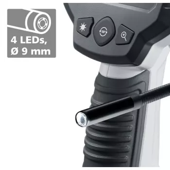 Laserliner 082.252E tarkastuskamera 9 mm anturilla ja 2,7 tuuman TFT-näytöllä