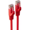 SHIVERPEAKS BASIC-S Cat.6A U/UTP patch-kaapeli, punainen, 30 m, RJ45, 10 Gbps BS08-35484