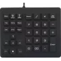 Renkforce USB-näppäimistö roiskevesi- ja pölysuojattu, trackballilla musta (RF-4791687)