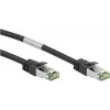 Wentronic Goobay CAT 8.1 patch-kaapeli, S/FTP (PiMF), musta, 20 m, LSZH, kupari AWG 24 66728