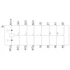 SIEMENS SIRIUS 3RT2 tehonkontaktori 5,5 kW 400 V 12 A 24 V DC 2NO+2NC ruuviliittimet 3RT20171BB443MA0