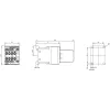 SIEMENS SIRIUS 3RT2 tehonkontaktori 5,5 kW 400 V 12 A 24 V DC 2NO+2NC ruuviliittimet 3RT20171BB443MA0