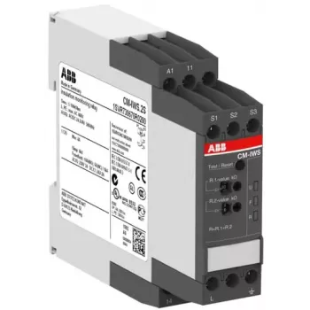 ABB CM-IWS.2S eristysvalvontarele, 24-240 V AC/DC, 0-500 V, 1 kΩ-10 MΩ, 2 SPDT 1SVR730670R0200