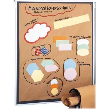FRANKEN moderointipaperi UMZ MP, 80 g/m², ruskea, 100 arkkia, 1400 x 1100 mm, rullattu
