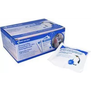 FIRST AID ONLY pikakylmäpakkaus, 130 x 140 mm, 10 kpl:n pakkaus, kertakäyttöinen, aktivointi painamalla (P-10104 00)