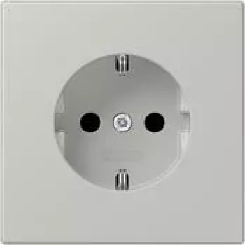 JUNG LC 1520 205 SCHUKO-pistorasia 16 A 250 V, lakattu duroplasti, sarja LS, gris clair 31 (32013)
